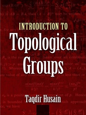 cover image of Introduction to Topological Groups